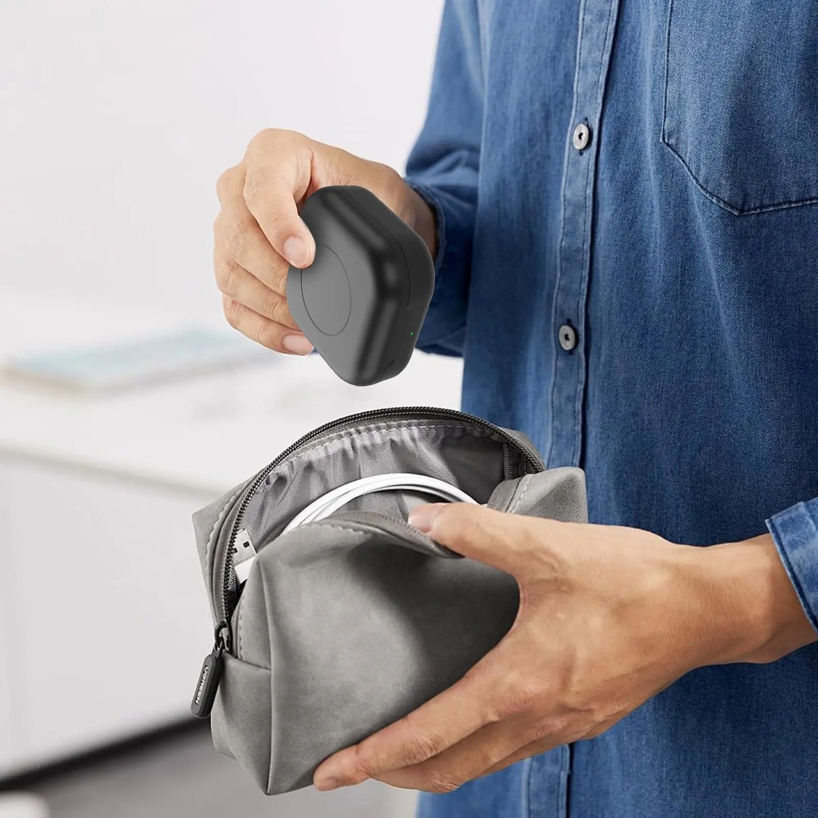 

Charging Case For ShokzOpenFit T910 Open Ear Headphones With 600mAh Battery Replacement Charger Case Cover Earphone Charger Box