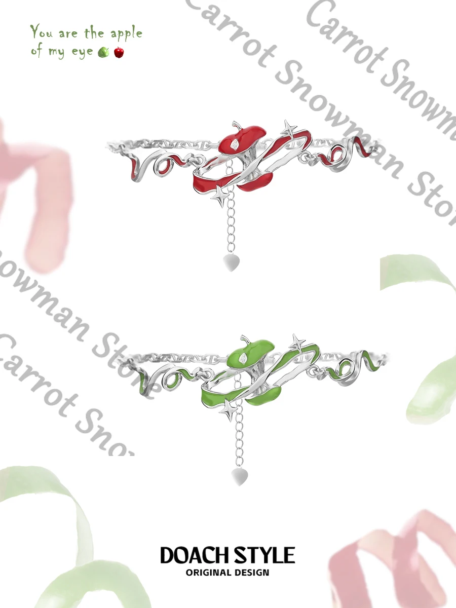 أنيمي الحب و Deepspace Caleb أبل سوار معصمه الكفة زخرفة ملحق تأثيري الكرتون هدية تزيين