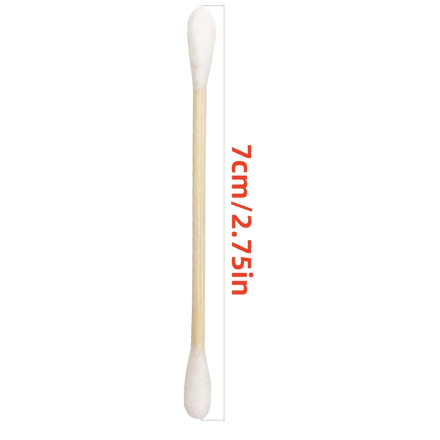 200/500Pcs Double Tipped Cotton Swabs Pointed Tip Ear Swabs with Paper Sticks Cotton Buds Cotton Tipped Applicator