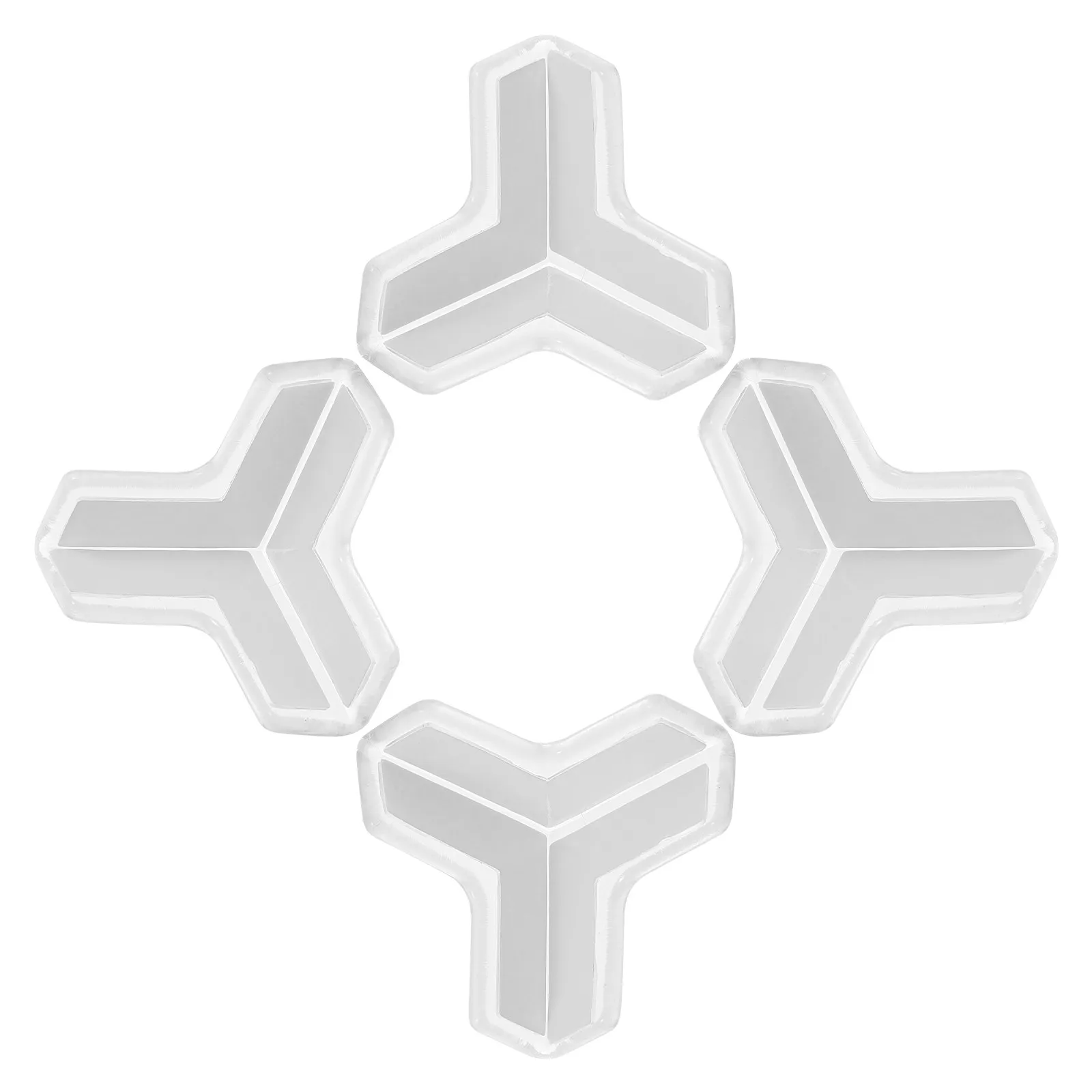 

4Pcs Baby Proofing Corner Guards Transparent Child Safety Bumpers Clear Furniture Edge Protectors for Tables Desks Dressers