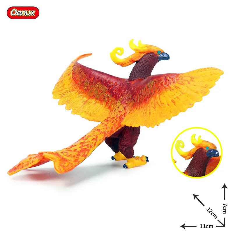 Oenux Original Savage Dinosaurier Mythos Drache Tiere Modell Feuer Bull Octopus Monster Krabbe Actionfiguren Kinder Sammlung Spielzeug Geschenk