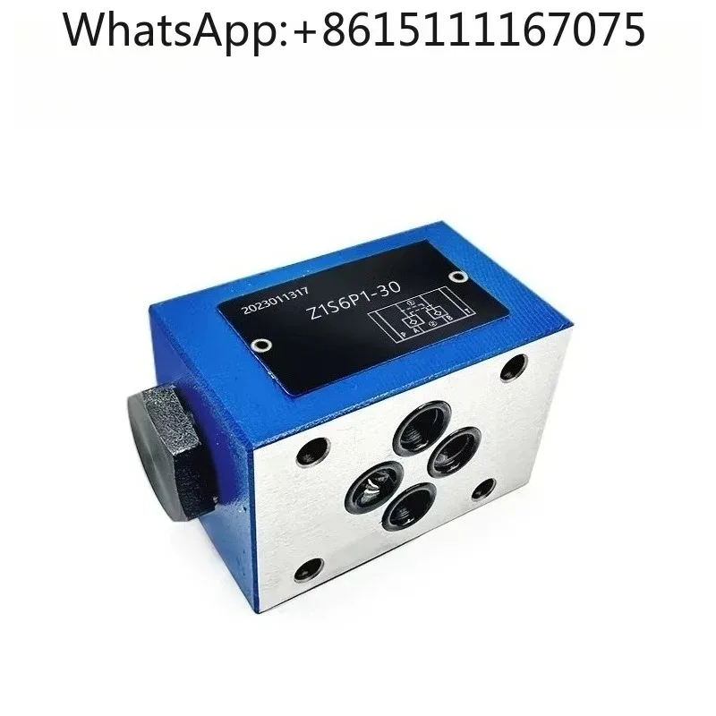 Z2S6 Z2S10 Z2S16 Modular Pilot Operated Check Valve Sandwich‑Type Hydraulic Lock Pressure Holding Valve 315 Bar