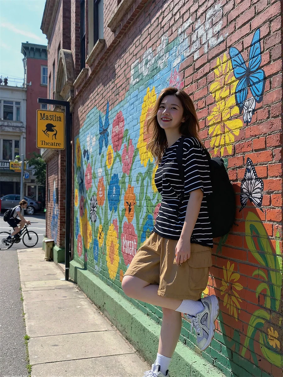 Wide Leg Multi Pockets Shorts Womens Slim Fit Club Night Sexy Hip Wrapping Low Waist Retro Hot Pants Summer Gothic Punk