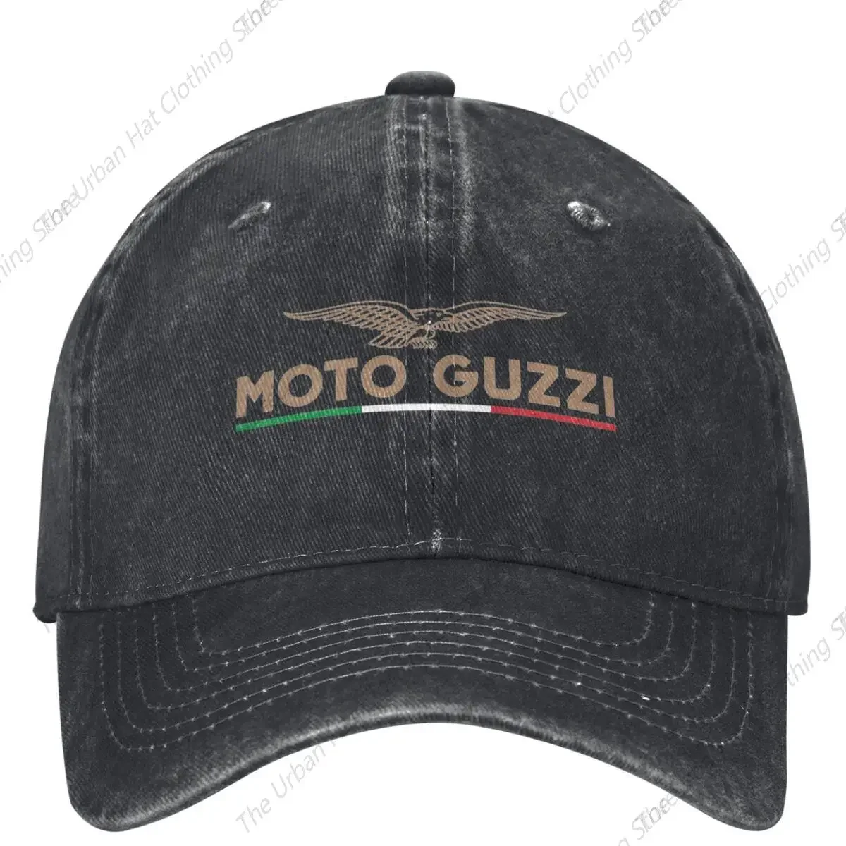 Moto Guzzi Eagle Logo Adhesive Emblem Baseball Cap Motorcycle Racing Outdoor Sports Trucker Hats Men Women Ball Caps Gifts