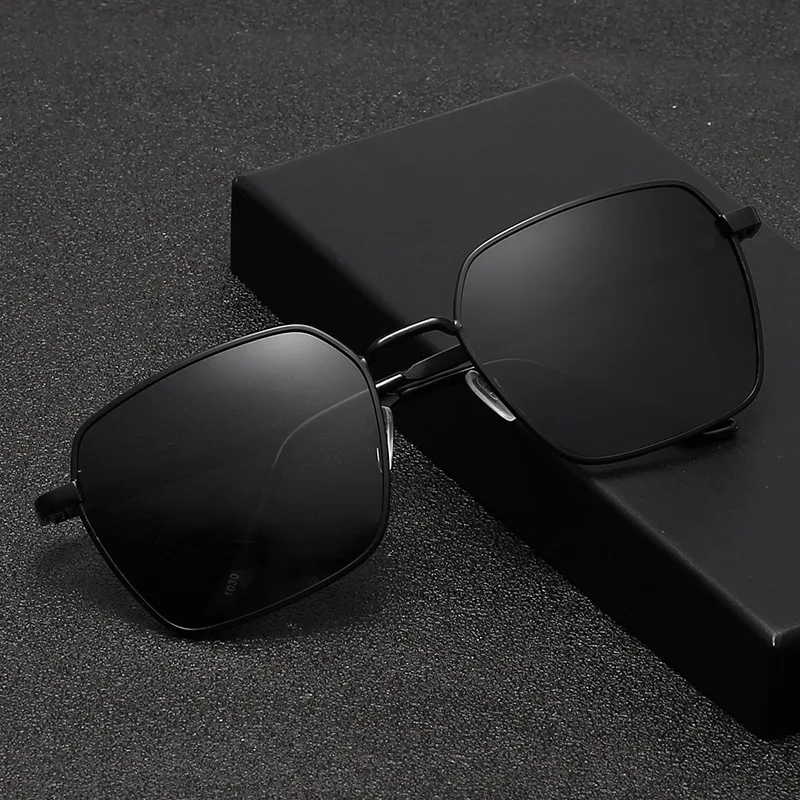 Brand Design Square Frame Polarized Sunglasses For Men Women Classic Vintage Design Driving Beach Polaroid Sun Glasses Eyewear