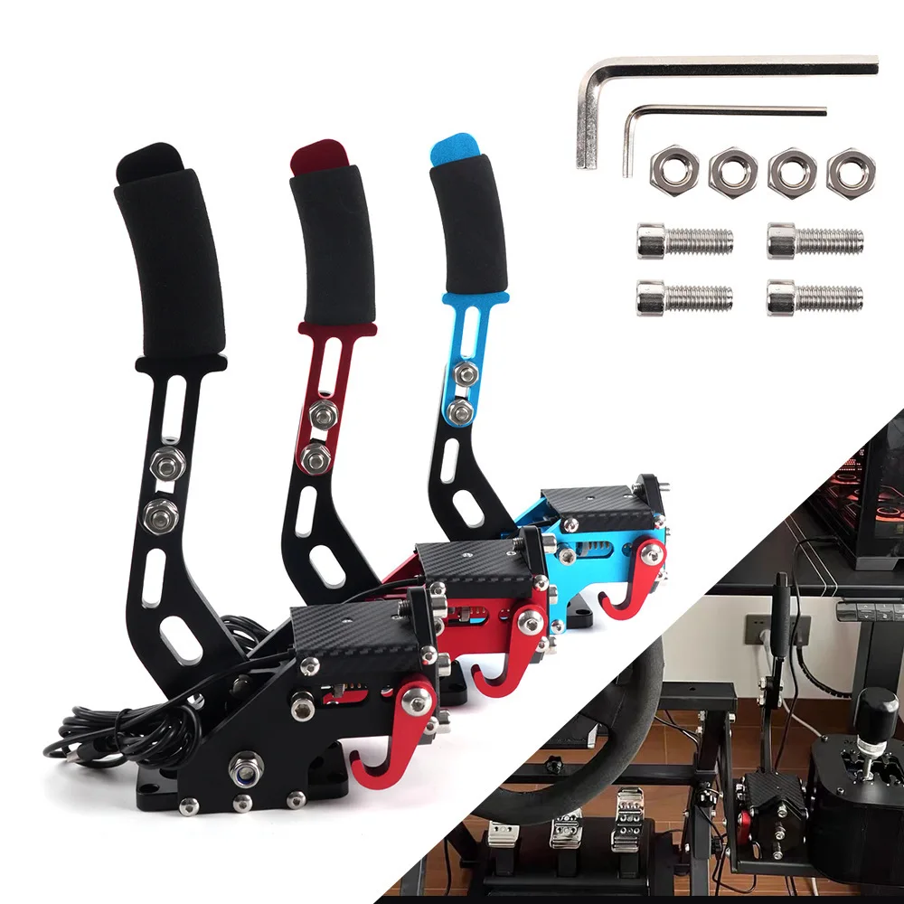 

Free Drive Racing Game Handbrake For Dust G27 G29 USB Free Drive PC Linear Game Handbrake Racing Game Drift Simulator Car Gadget