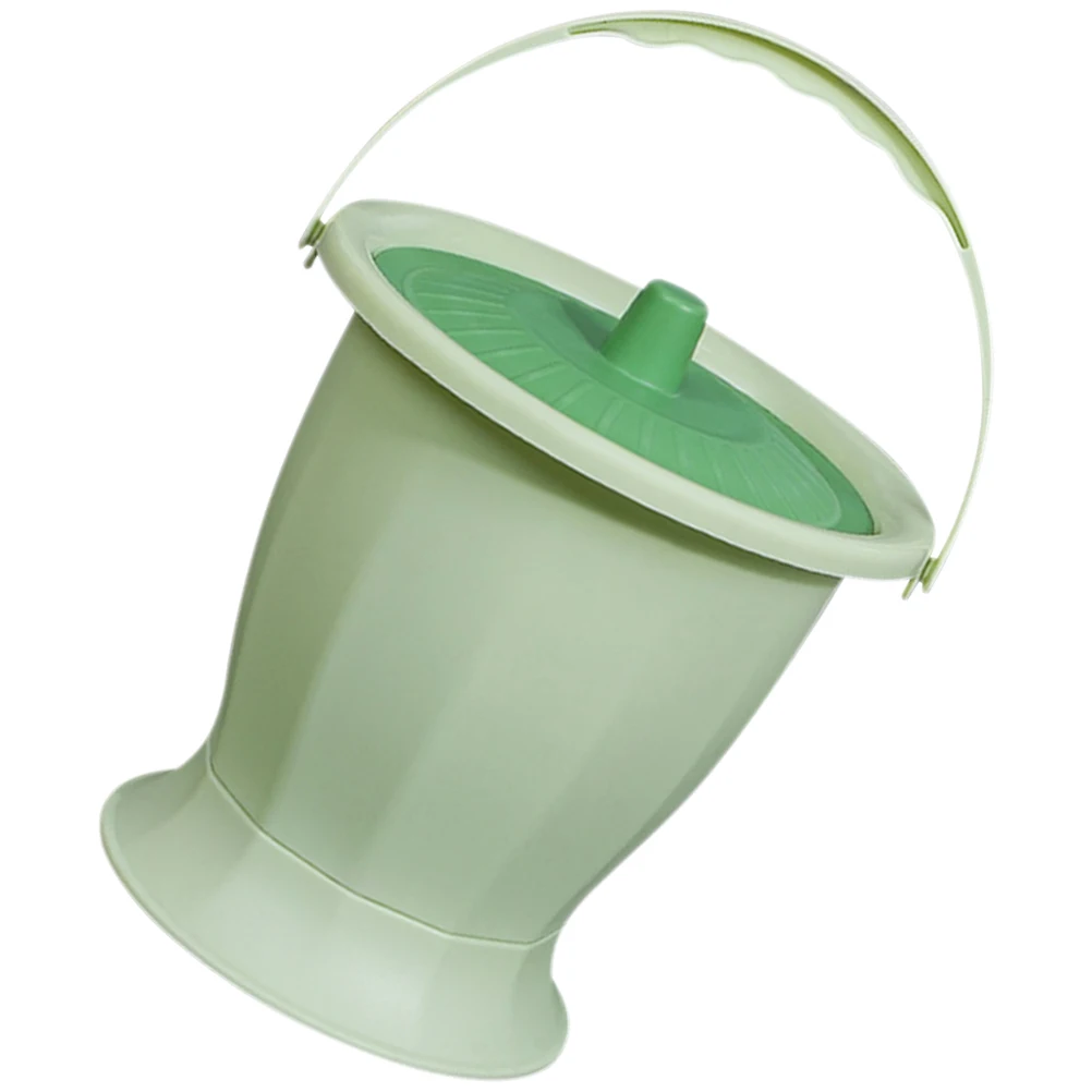 

Portable Urinal For Adults Elderly Disabled Lightweight Plastic Chamber Pot With Lid Home Hospital Travel Compact Bedpan Easy