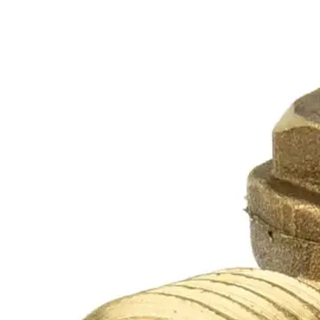 Brass 3 Port Male Threaded Check Valve Connector for Air Compressor with Threaded Ends for Tube and Compressor Pump