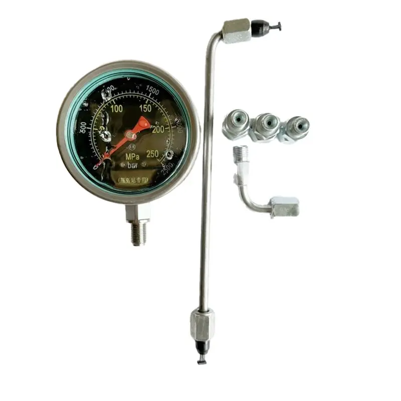 

Pressure Test Gauge 250Mpa Common Rail Pump Plunger 2500Bar Pressure Meter Tool Set