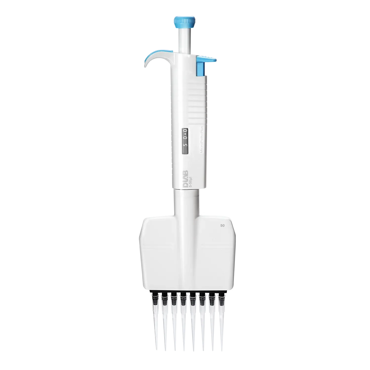 Dragon MicroPette Plus 8-channel Adjustable Volume Mechanical Pipettes