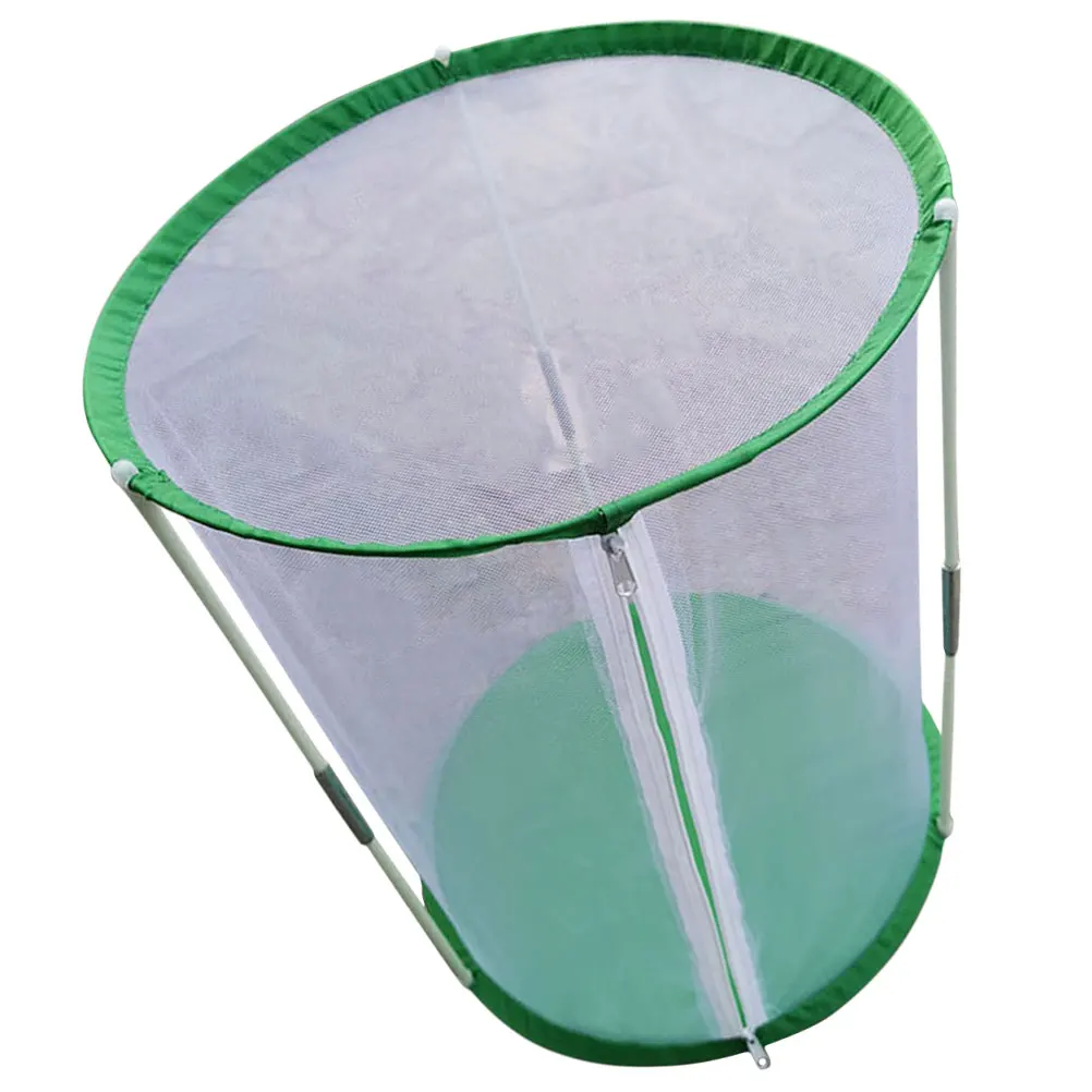 

Butterfly Cage Round Cylinder Habitat φ30x60 Transparent Observation Enclosure Breeding Container Caterpillars Portable