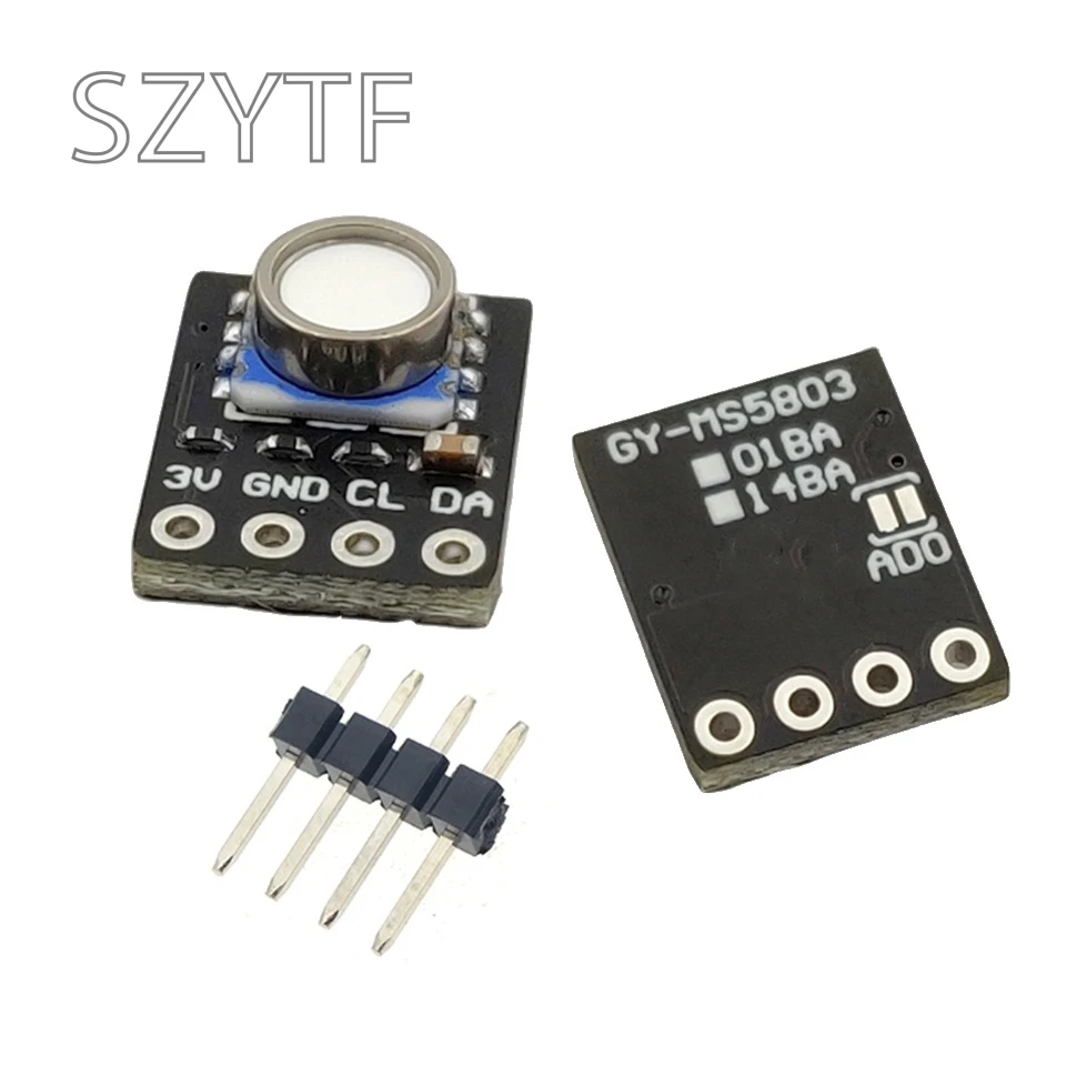 

GY-MS5803-01BAv2 / MS5803-14BA High Precision Barometric & Liquid Pressure Sensor Module – I2C Digital Output