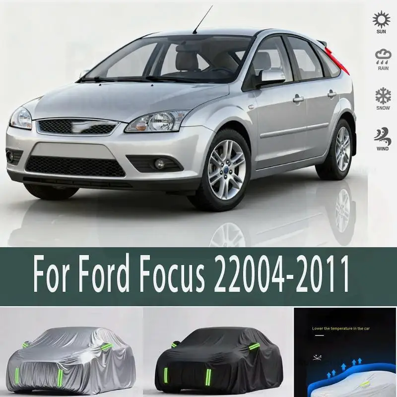 

Outdoor Protection Waterproof Dustproof Full for Ford Focus 2 2004 2011 Car Covers