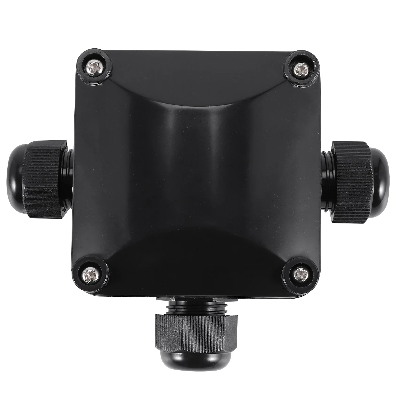

A76K 3-Way Junction Box, IP 68 Waterproof Connectors For Outdoor Lighting External Junction Box Pack Of 10 Black