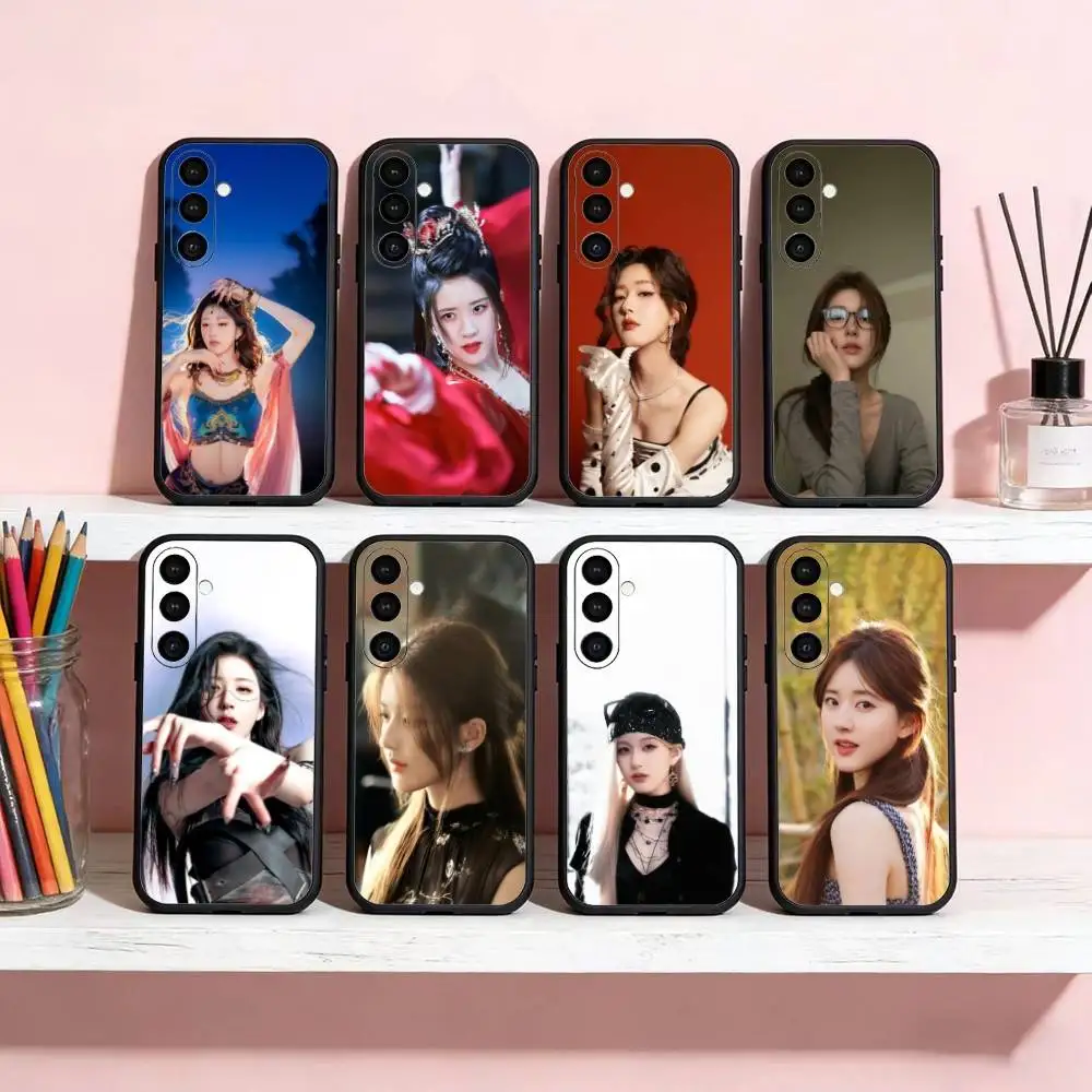 

lusi Rosy Zhao Phone Case For Samsung Galaxy A13,21s,22,31,32,52,53,71,72,73,Soft Black Cover