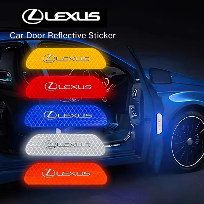 4Pcs Car Door Refle… - image