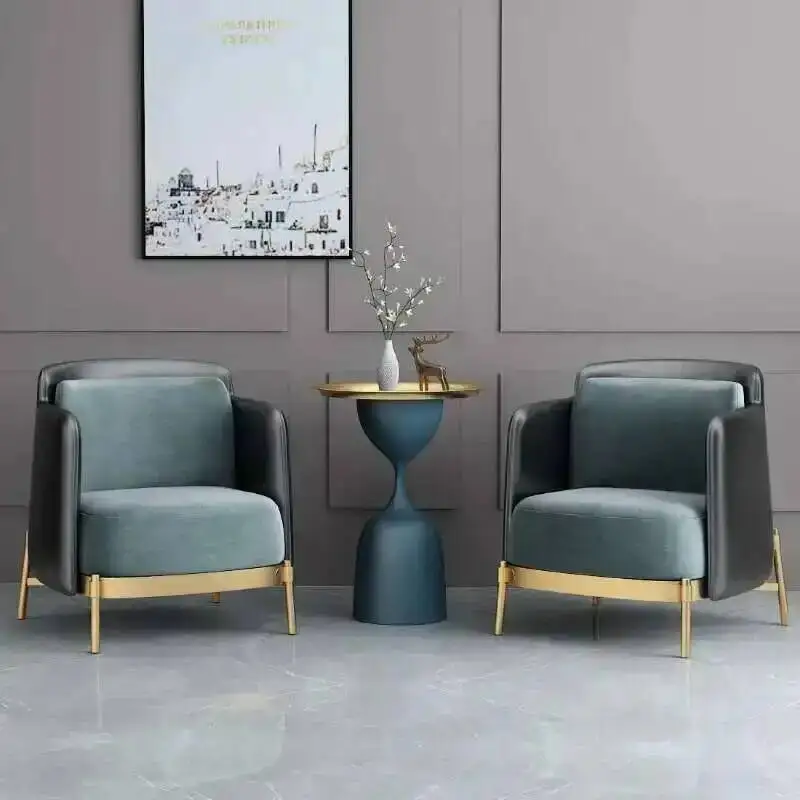 

lounge negotiation Nordic Luxury Living chair reception Room Chairs business meeting leisure chaises de salon Home Furniture