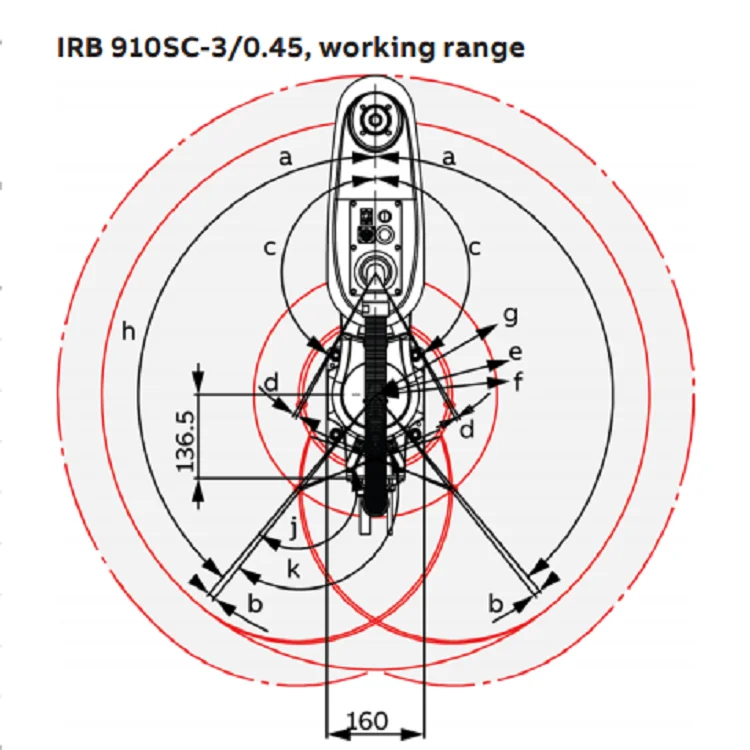 Low-Cost 4-Axis SCARA Industrial Robot with Compact Controller for Production Line Handling and Assembly view 4