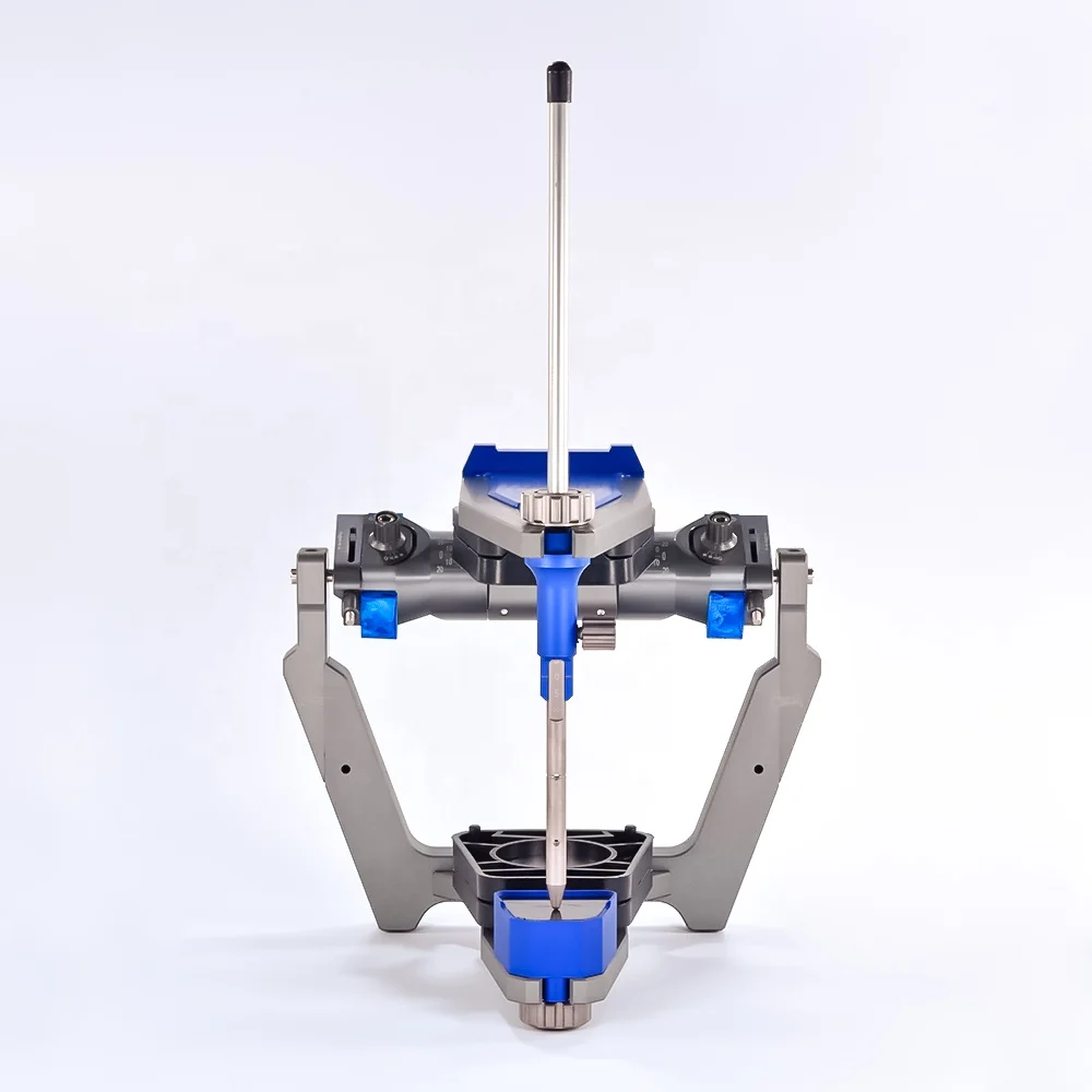 Dental Full Adjustable Denture Model Analysis Articulator and Facebow Kit