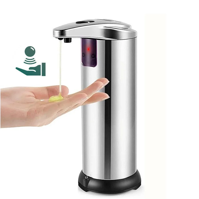 Smart Infrared Hand Washing Liquid Soap Dispenser Automatic Inductive Shampoo Soap Pump Dispenser for Bathroom Kitchen