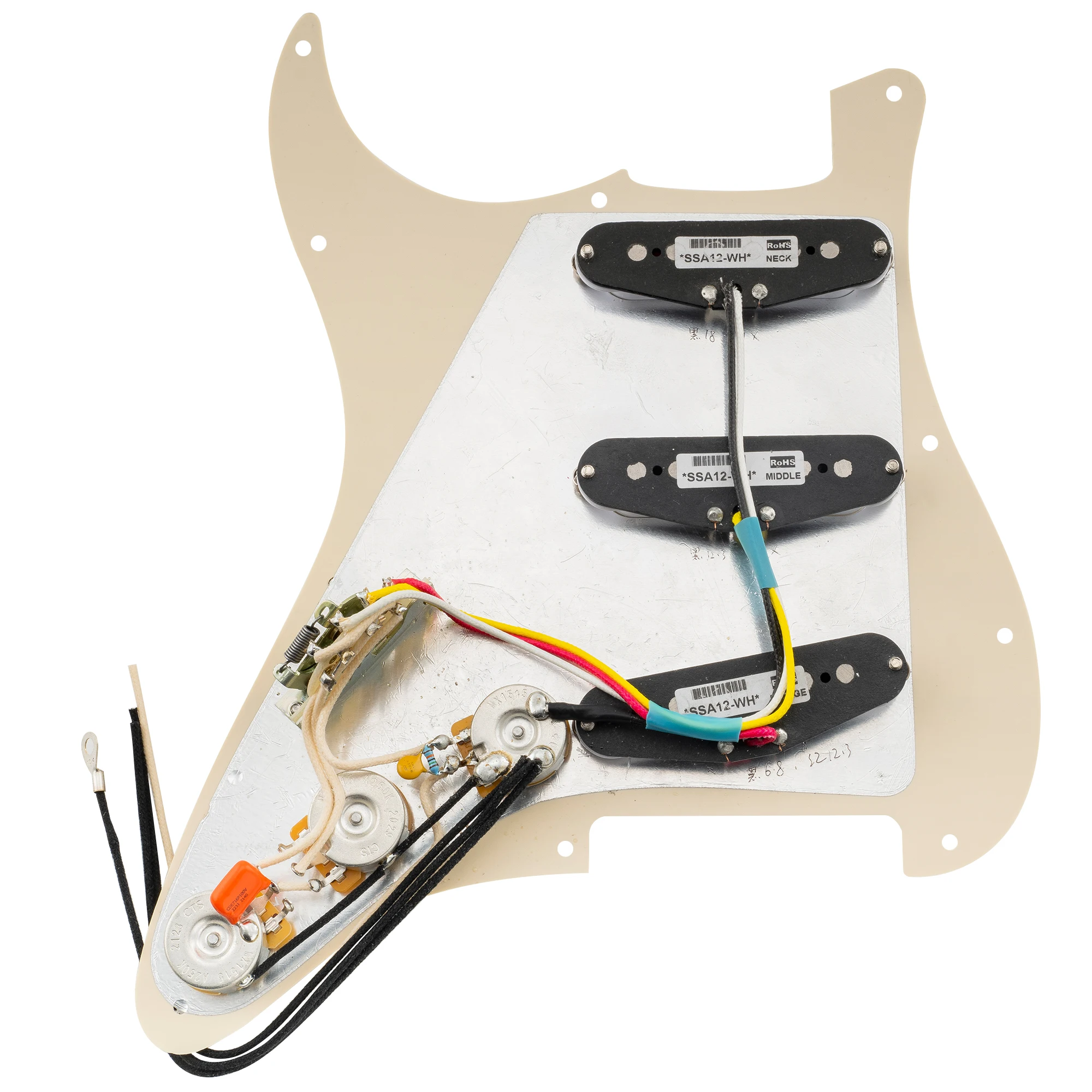Musiclily Pro Treble Bleed Mod with Ceramic Capacitor and Precision Resistor for Electric Guitar Bass .001uF+150K view 5