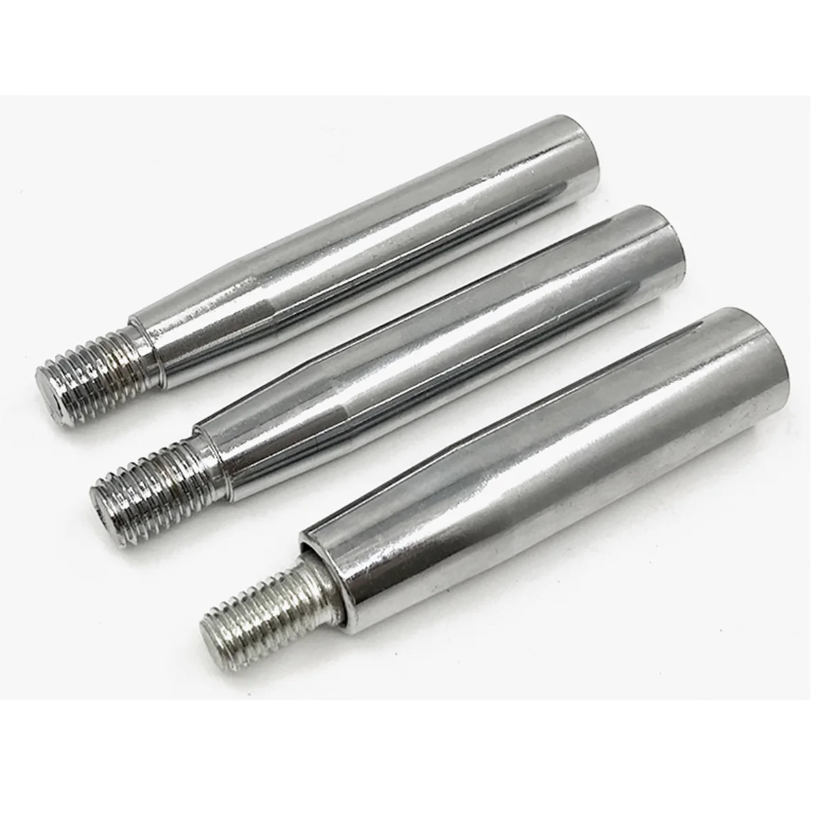 Carbon Steel Chrome Plated Machine Tool Rotating Movable Handle / Fixed Rocker Threaded Rod With Single End M6M8M10M12