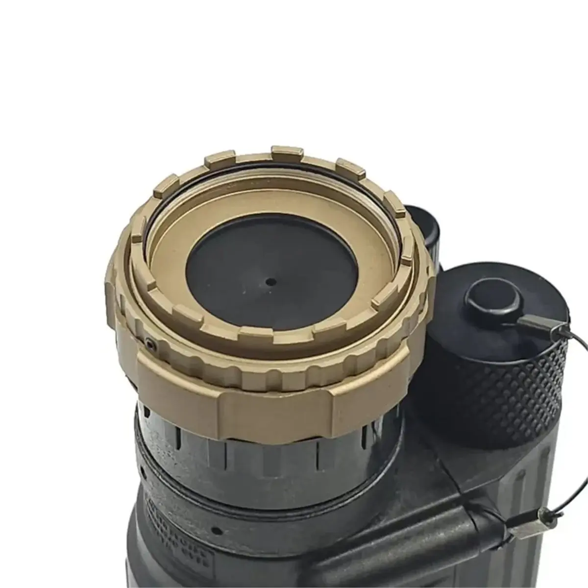 Aluminum Metal Protection Lens Cover Cap Light Shield 1-23mm Adjustable Diaphragm for Night Vision NVG PVS14