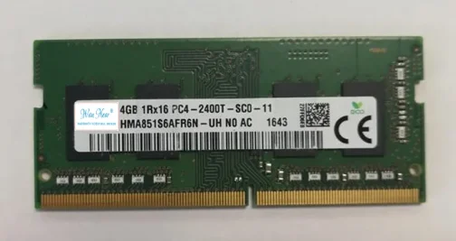 

For HMA851S6AFR6N-UH 4GB 1RX16 PC4-2400T notebook 4G