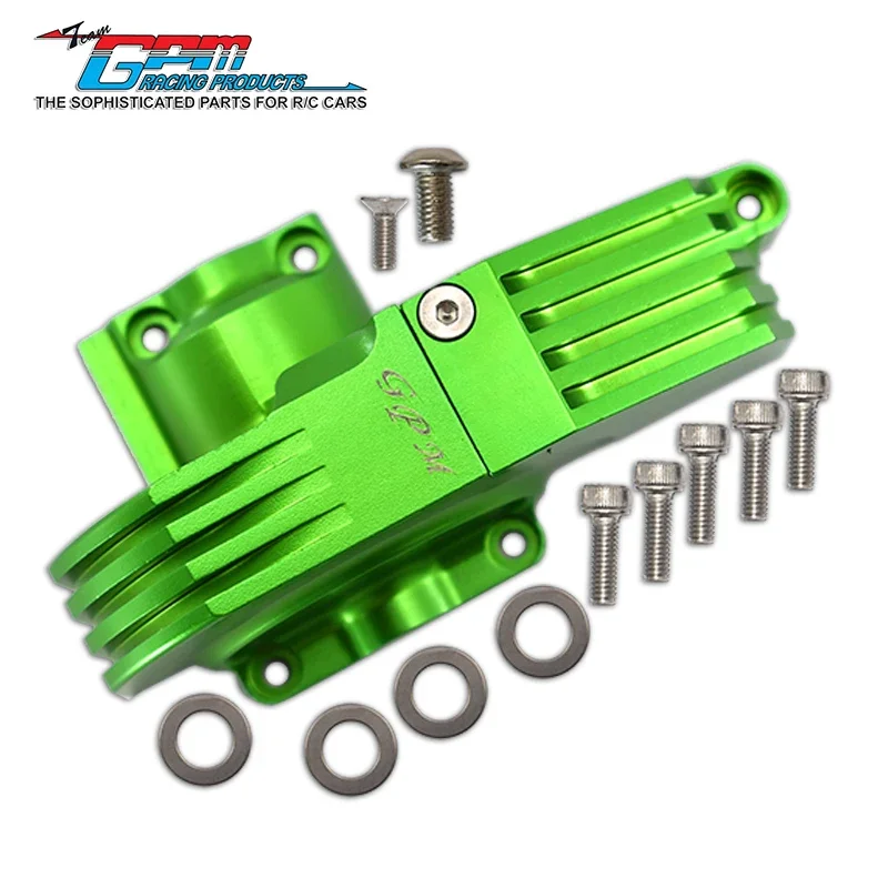 GPM سبيكة معدنية غطاء الترس الرئيسي حماية ل TRAXXAS 1/10 MAXX شاحنة وحش 89076-4 RC جزء السيارة