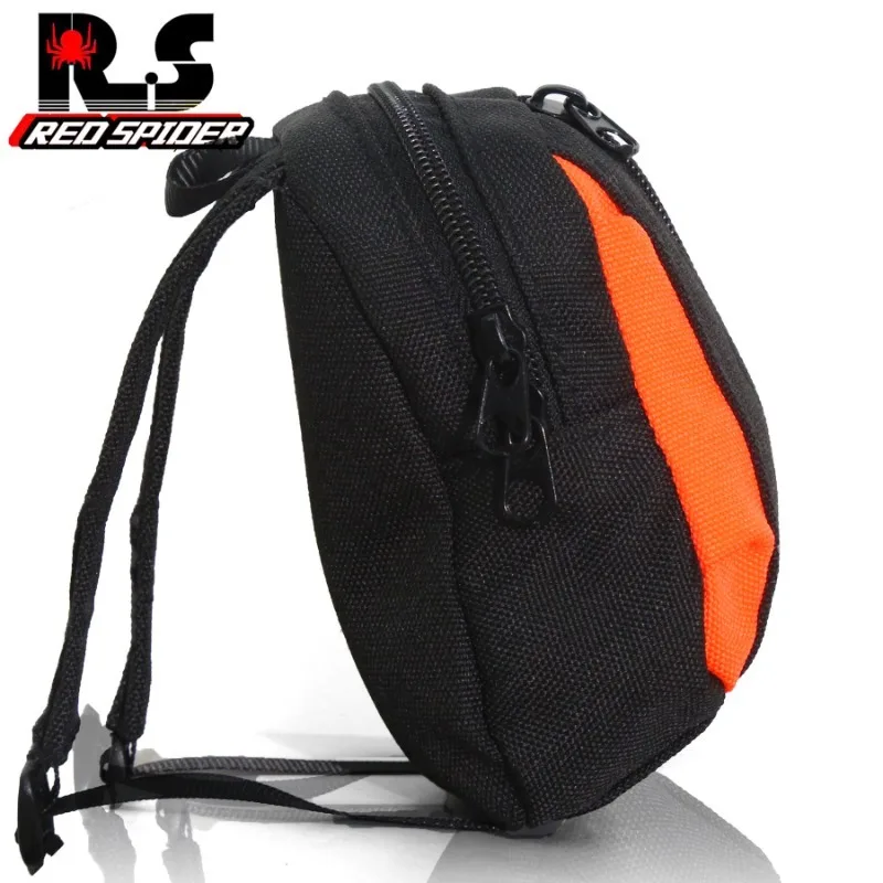 1PCS  Outdoor Climbing Backpack For motorcycle 1/8 1/24 1/10 RC Crawler Car Traxxas TRX4 AXIAL SCX10 RC4WD Parts