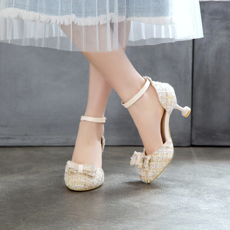 Japanse Sweet Loli hoge hakken prinses 2024 nieuwe studentenprestaties sandalen slanke hakken meisje