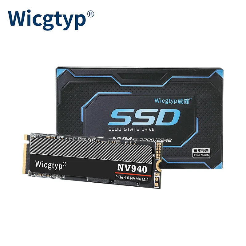 Imagem -06 - Wicgtyp-discos Rígidos Internos de Estado Sólido Ssd Pcie 4.0x4 512gb 1tb 2tb M.2 2280 Apto para Desktop Ps5 Computador