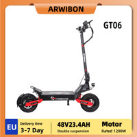 ARWIBON GT06 Electric Scooter Adult 12 Inch Tires E-Scooter for Men 1200W 48V 13AH Foldable City EScooter