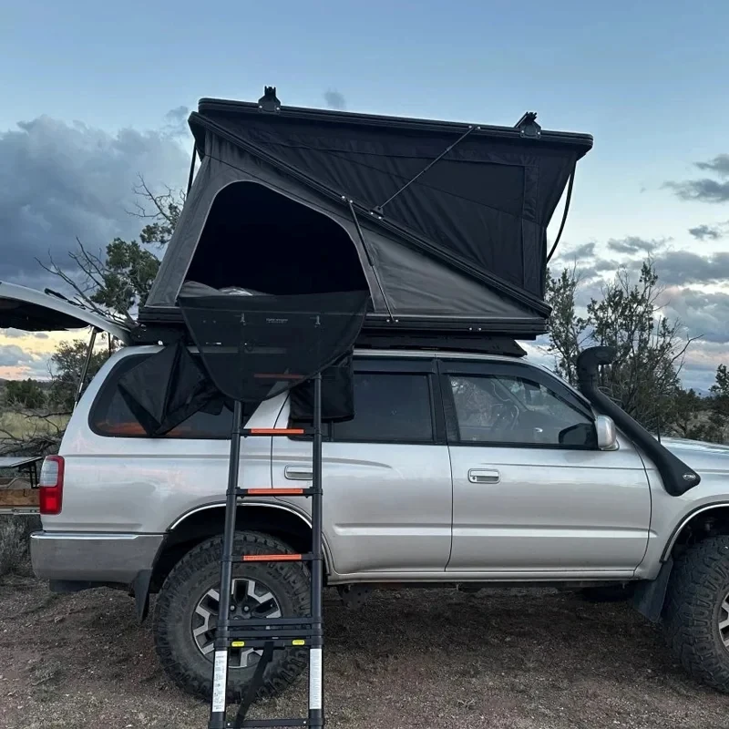 All-Weather Rooftop Tent – Aluminum, Lightweight Build & Waterproof Design Camping/Overlanding