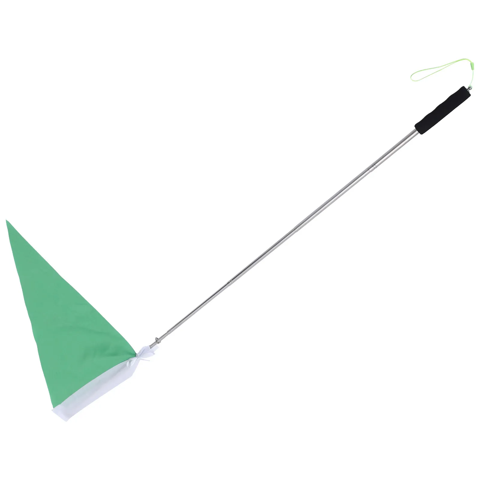 Foldable Telescopic Tour Guide Flag Adjustable Handheld Pole High Visibility Marker for School Trips Tourist Group Outdoor