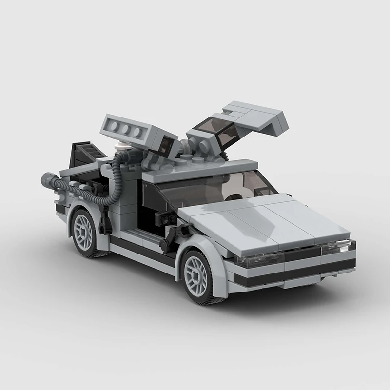 

Classic Return to the Future Car Assembly Model, suitable for car enthusiasts and collectors. As a gift for birthdays or Christm