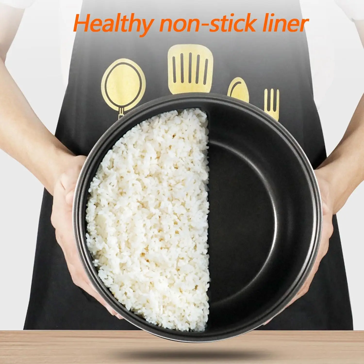 طباخ الأرز الذكي متعدد الوظائف ، سعة كبيرة 5 لتر ، غير لاصق منخفض الكربون ، الحجز الذكي ، 9 خيارات قائمة