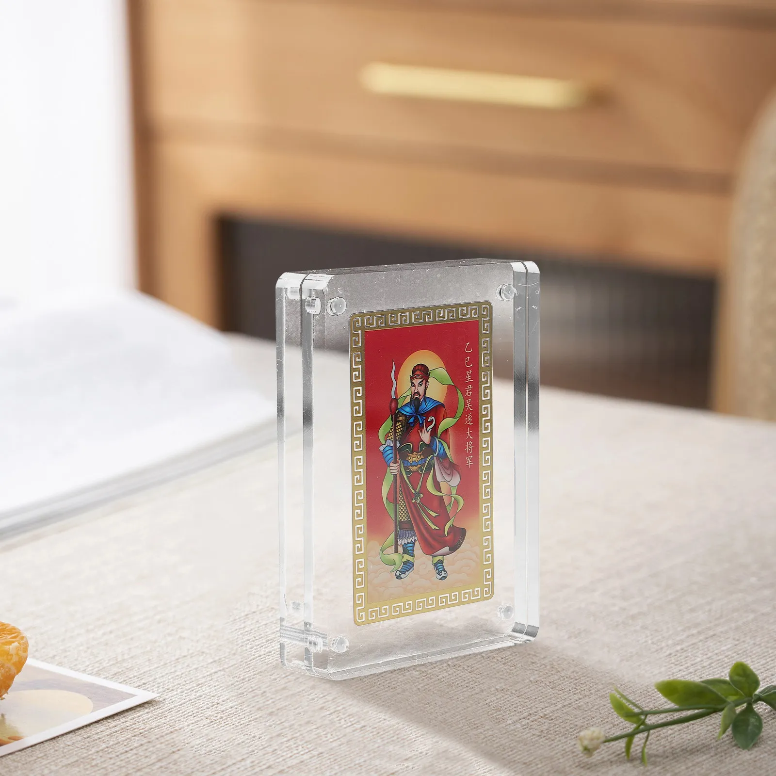 

Амулет-оберег Фэн-шуй от Генерала У на 2025 год Змеи: талисман удачи для дома, путешествий и безопасности, китайский Новый год