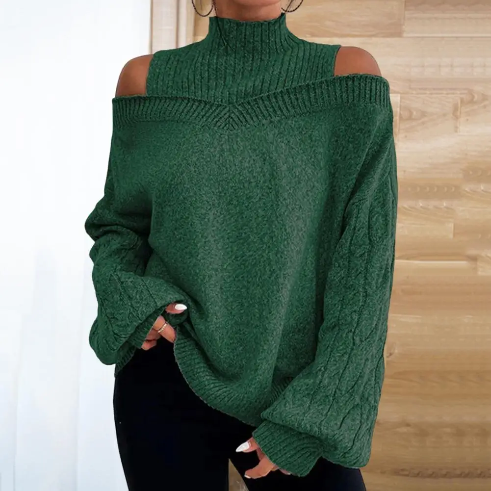 Chic  Women Sweater Loose Anti-pilling Spring Sweater Long Sleeves Casual Sweater Female Clothing