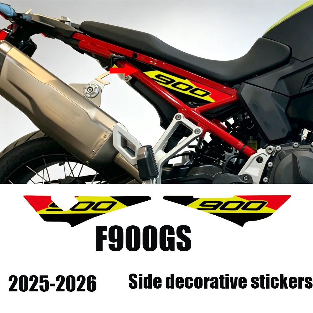 Waterproof sticker decorati Decals Suitable for F900GS side decoration stickers Suitable for F 900GS 2025-2026 model motorcycles