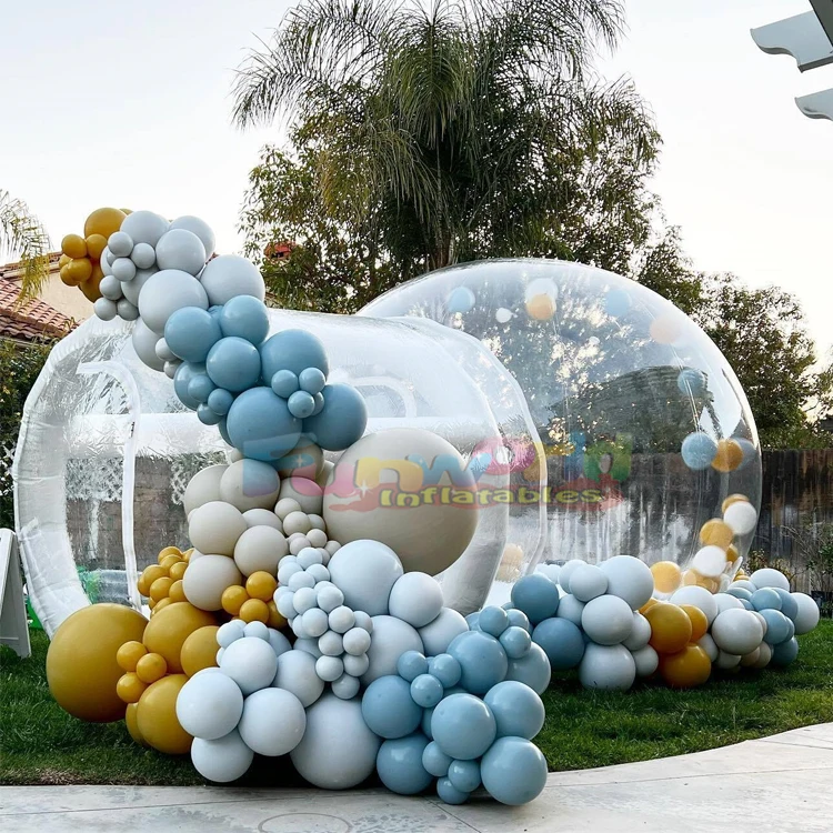 

Air Blows Up Outdoor Kids Party Balloon Tent Inflatable Bubble House Dome