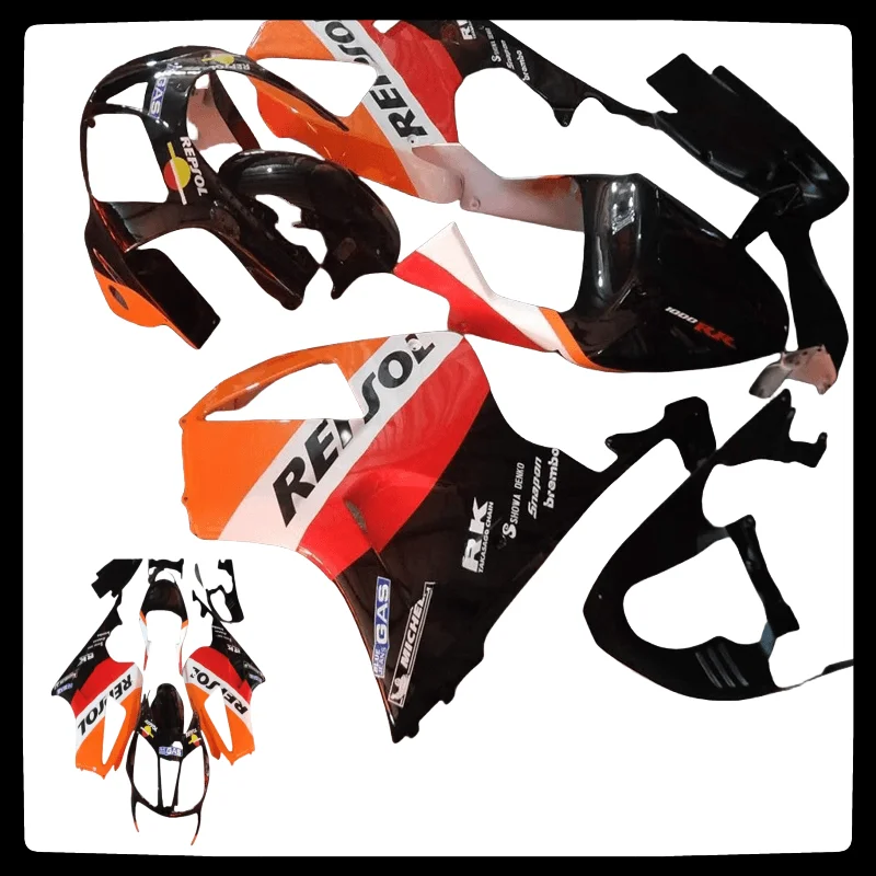 

Racing Fairings Kit for HONDA VTR1000 00-06 VTR 1000 SP1 2000 2001 2002 2003 2004 2005 2006 Red Orange Black Bodywork Set