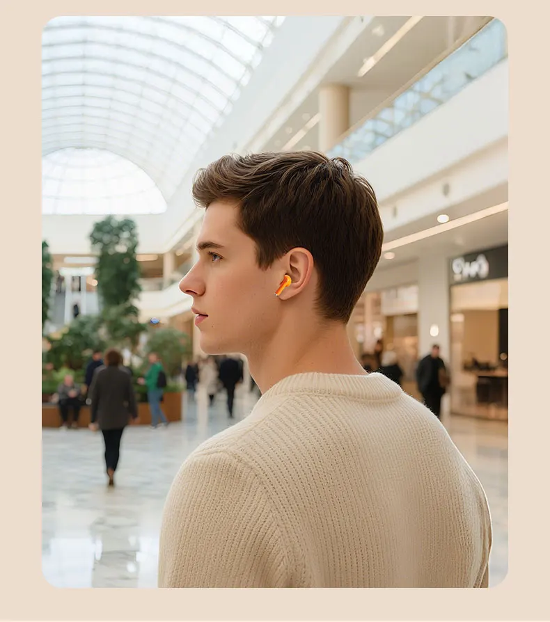 Acer Genuine Wireless Bluetooth Earphones, Semi-In-Ear Type, Latest 6.0 Chip with Stable Transmission, Coil Speaker for Directional Sound Transmission, High-Resolution Audio for Clear Calls
