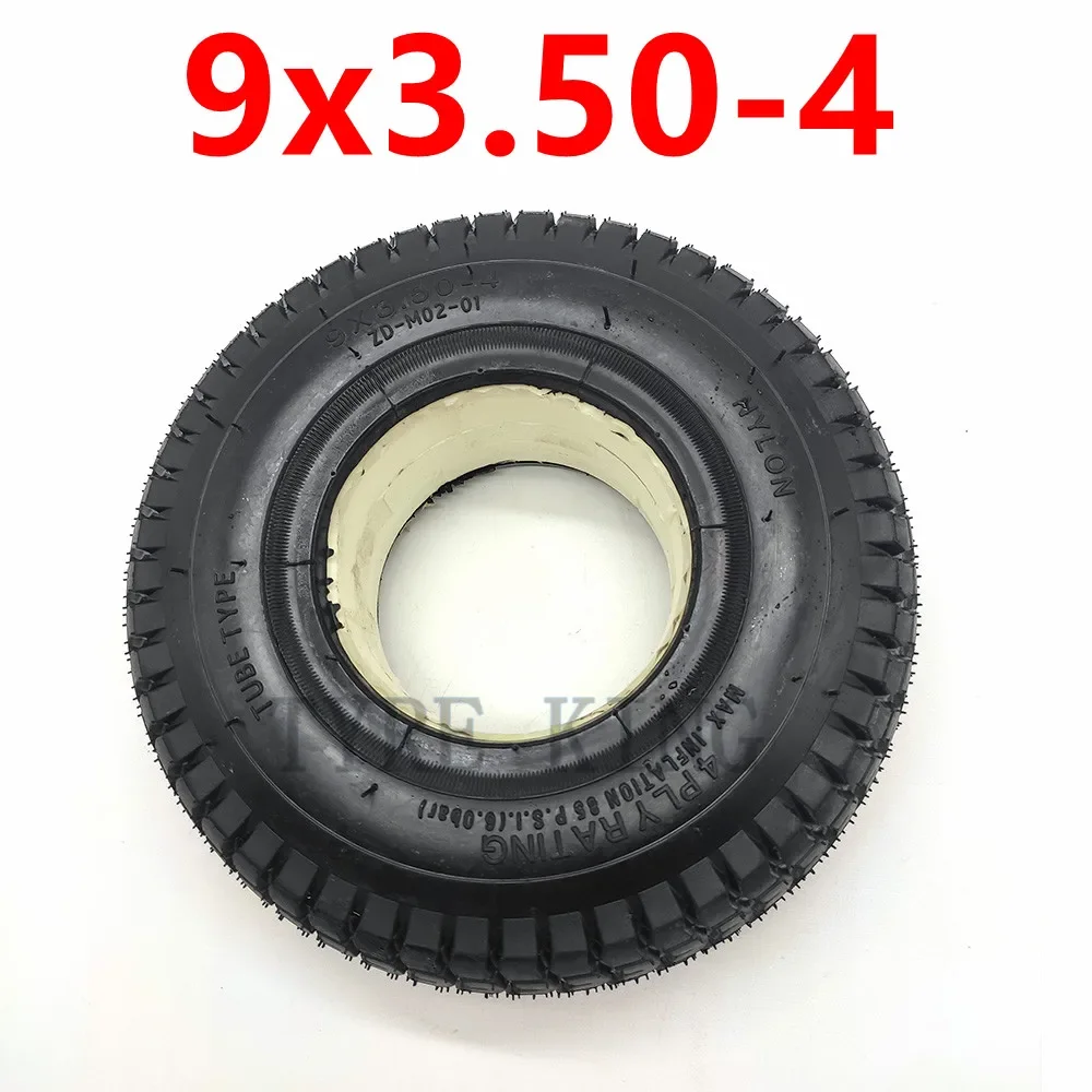 9x3.50-4 الإطارات الصلبة يناسب الغاز/سكوتر كهربائي دراجة ثلاثية العجلات الكهربائية 9 بوصة انفجار برهان 9*3.50-4 الصلبة لايحتاج الإطارات التبعي