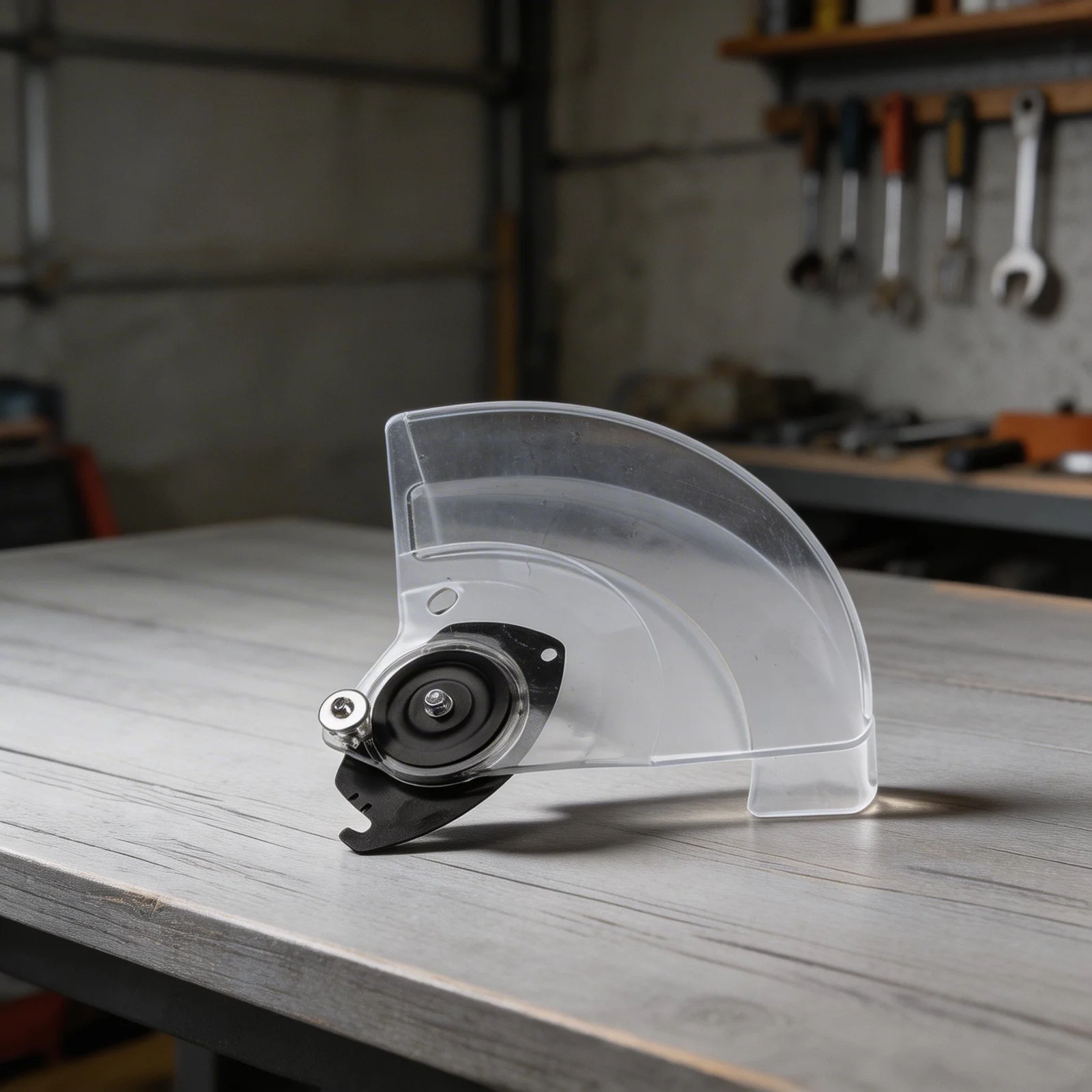 Replacement Electric Mitre Blade Guard for 255 Saw Aluminum Machine with Transparent Plastic and Metal Components 1pc