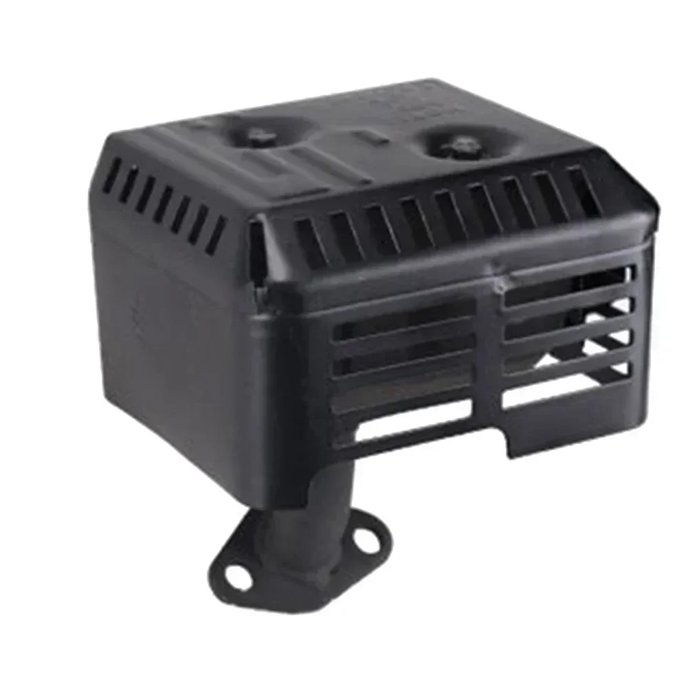 Imagem -03 - Conjunto de Escape Silenciador de Metal para Honda Gx200 168f170f Motor Fazenda Jardim Ferramentas Elétricas Ferro de Alta Dureza Peças