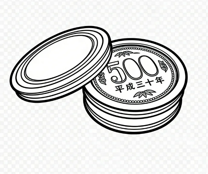 

Okito Box for 500 Yen Brass Coin – Close-Up Magic Trick, Appear & Vanish Coin, Magician Prop