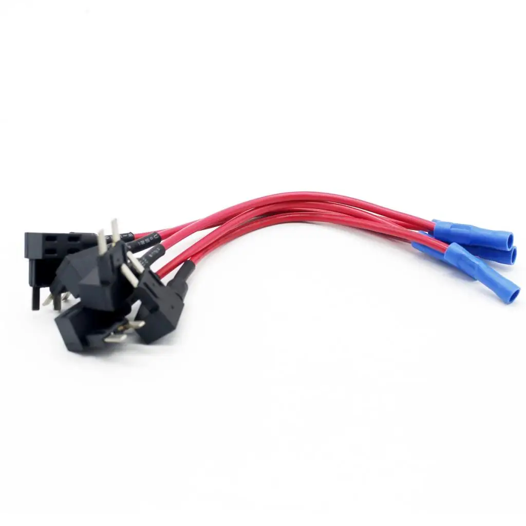 

15A Мини-лезвие-предохранитель, копилка, задний держатель, дополнительный комплект схем, низкопрофильная коробка для легкой установки автомобиля