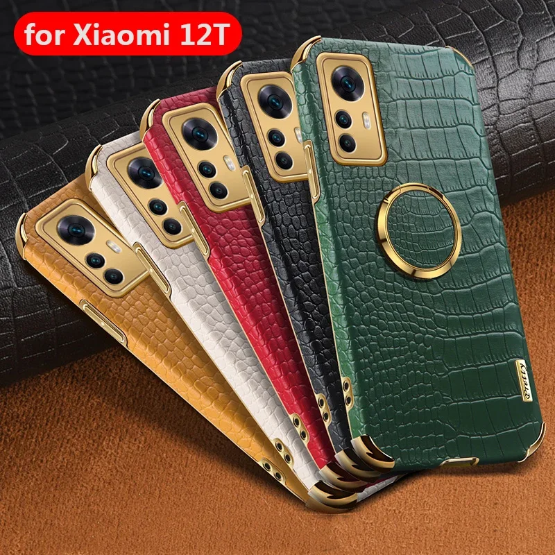 جراب حامل حلقة تمساح ، غطاء هاتف لـ شاومي مي 13 لايت 5G ، 11T برو