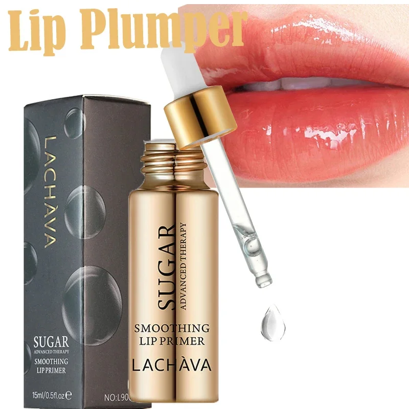 Lip Plumpers Lip Oil Gloss Non appiccicoso Sexy Lip Plumping rossetto siero miglioramento colorato Lip Enhancer Plumper trucco idratante